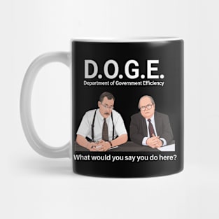 D.O.G.E. Department of Government Efficiency Mug